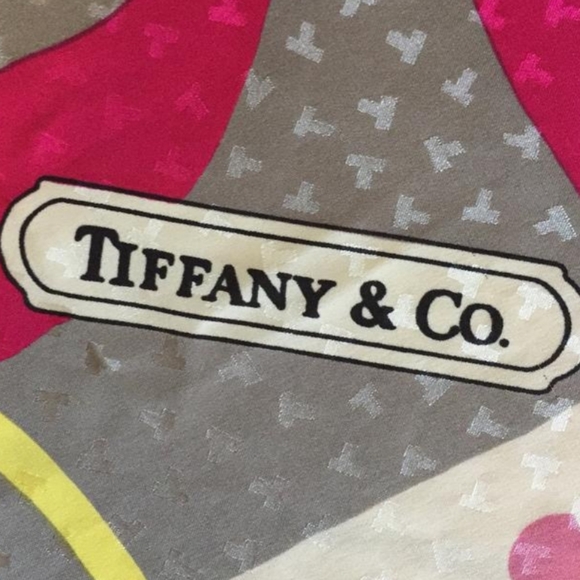 TIFFANY & CO. Silk Foulard Scarf - Picture 9 of 12